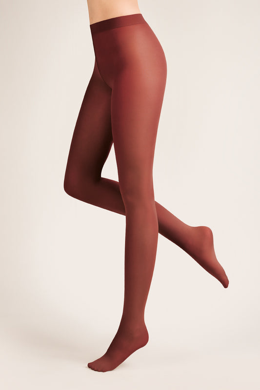 Tights Microfibre 40 den Burgundy Color