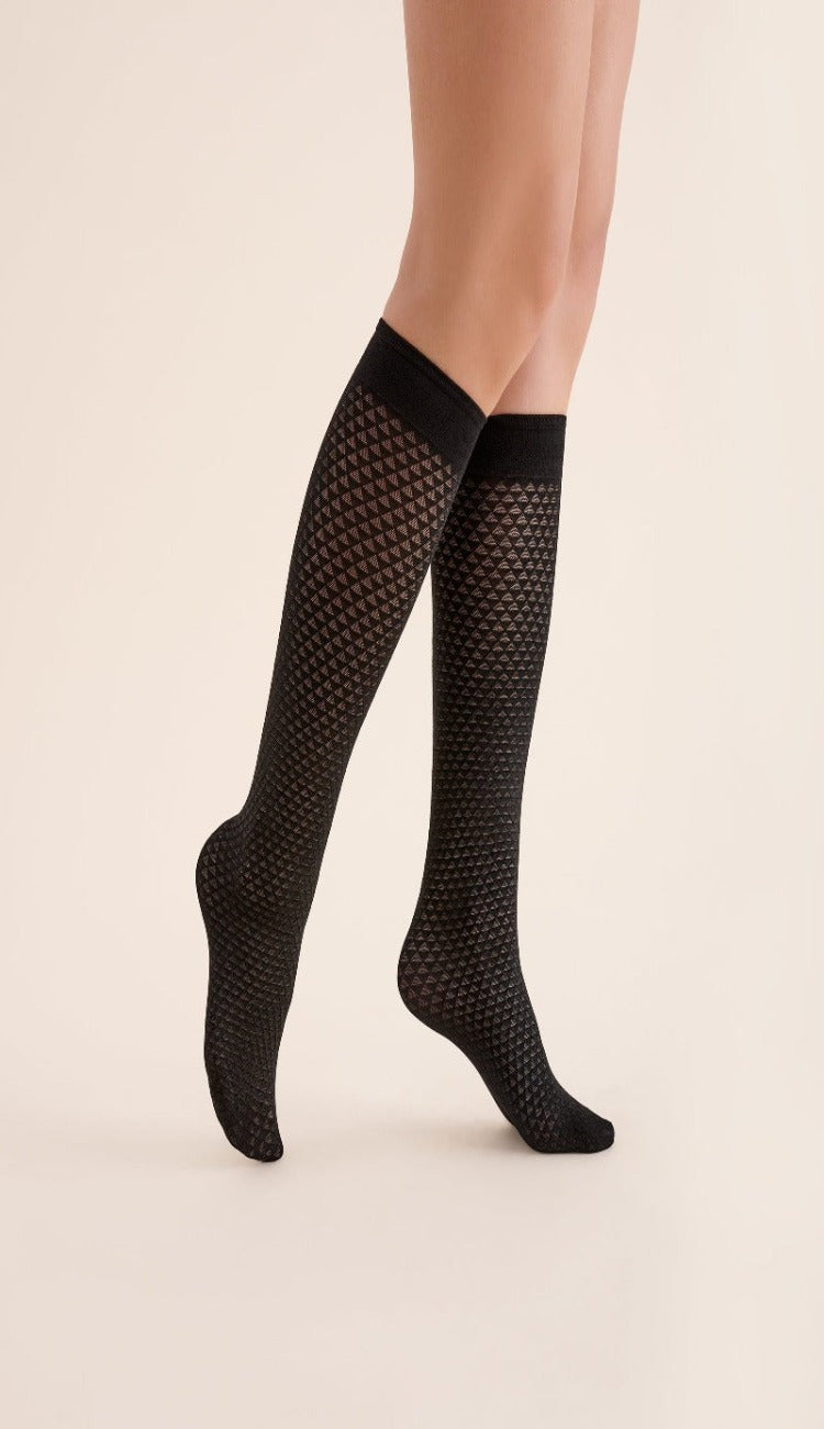 Triangle Knee Highs Socks -  Devi by Gabriela